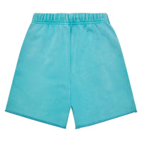 Arched Gothic Wordmark Sweatshort | Green - Capsule NYC