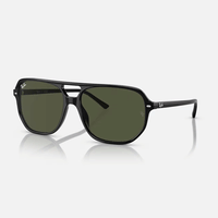 Bill One Sunglasses | Black/Green