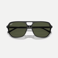 Bill One Sunglasses | Black/Green