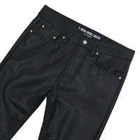 Black on Black Leather Pant - Capsule NYC