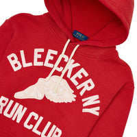 Bleecker Run Club Hoodie | Red - Capsule NYC
