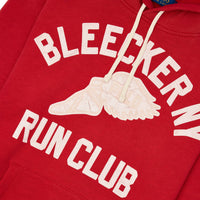Bleecker Run Club Hoodie | Red - Capsule NYC