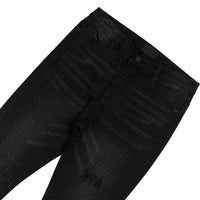 Bryant Crystals Denim | Charcoal - Capsule NYC