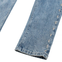 Bryant Dagger Ripped Medium Blue Denim - Capsule NYC