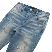 Bryant Light Wash Distressed Denim - Capsule NYC