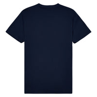Chain Stitched Logo Tee | Navy - Capsule NYC