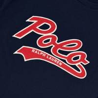 Chain Stitched Logo Tee | Navy - Capsule NYC