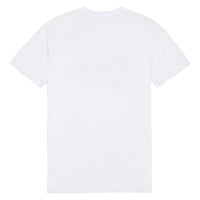 Chain Stitched Logo Tee | White - Capsule NYC