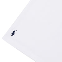 Chain Stitched Logo Tee | White - Capsule NYC