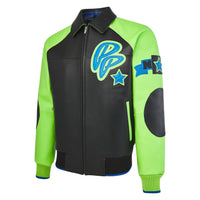 Classic Soda Club Jacket | Black/Bright Green/Bright Royal - Capsule NYC