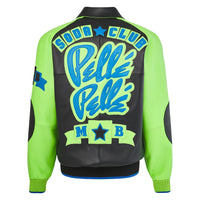 Classic Soda Club Jacket | Black/Bright Green/Bright Royal - Capsule NYC