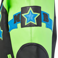 Classic Soda Club Jacket | Black/Bright Green/Bright Royal - Capsule NYC