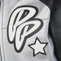 Classic Soda Club Jacket | Silver Metallic/Black/White - Capsule NYC