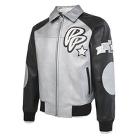 Classic Soda Club Jacket | Silver Metallic/Black/White - Capsule NYC