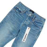 Coated Flared Denim - Capsule NYC