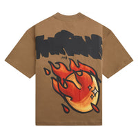 Coming In Hot Tee | Brown - Capsule NYC