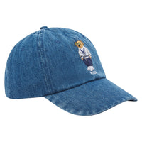 Cozy Bear Hat | Denim - Capsule NYC
