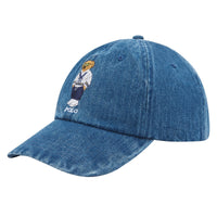 Cozy Bear Hat | Denim - Capsule NYC