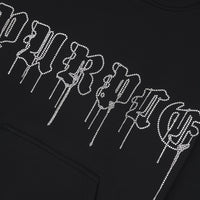 Crystal Gothic Drip Hoodie - Capsule NYC