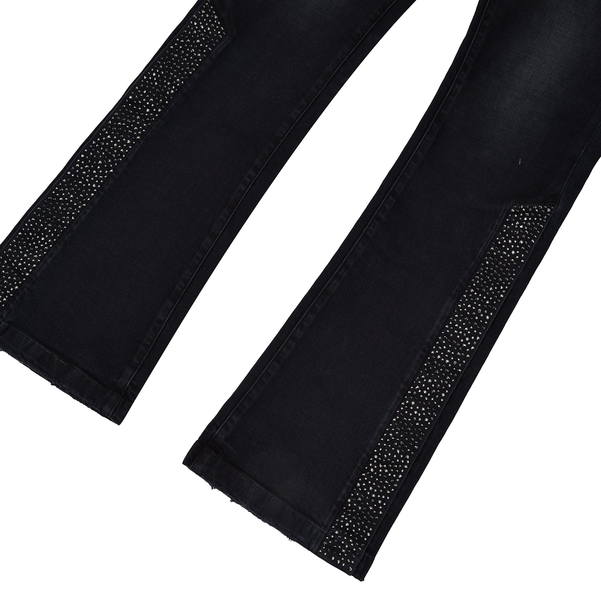 Crystal Snap Flared Denim – Capsule NYC