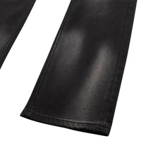 Denis Flared Black Distressed Denim - Capsule NYC