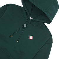 Diamond Patch Logo Hoodie | Green - Capsule NYC