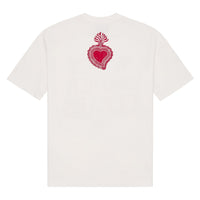 Diamond Tee | Bone - White/Red - Capsule NYC
