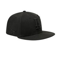 LA Dodgers X Paper Planes Blackout Snapback Hat