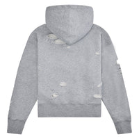 Double Layered Logo Hoodie | Grey - Capsule NYC
