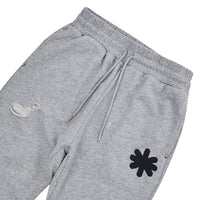 Double Layered Logo Sweatpant | Grey - Capsule NYC