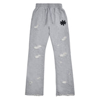 Double Layered Logo Sweatpant | Grey - Capsule NYC