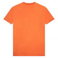 Embroidered Logo Tee | Orange Flame - Capsule NYC