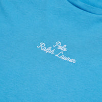 Embroidered Logo Tee | Riviera Blue - Capsule NYC