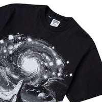 Gray Horizon Tee | Black - Capsule NYC