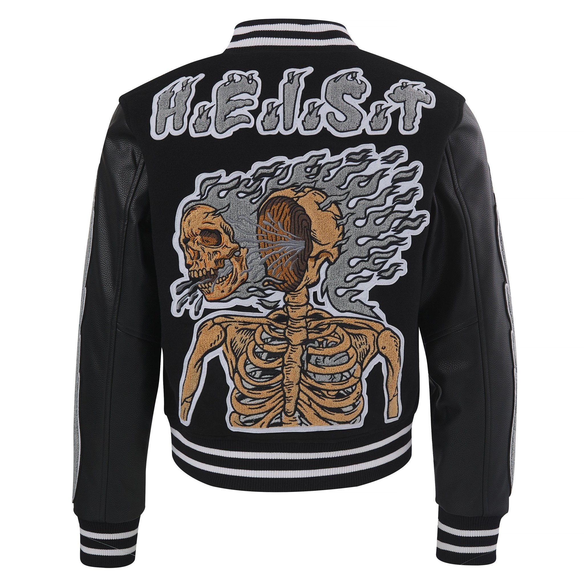 未使用品 パウエル CROSS BONES JACKET 2XL Powell Peralta Cross Bones Jacket Black