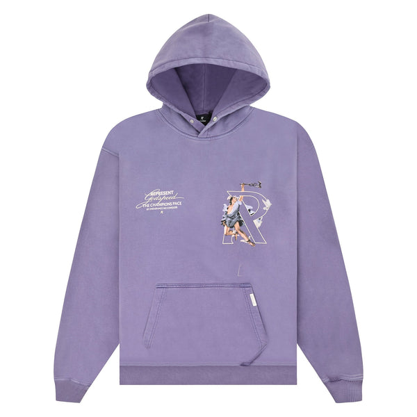 Hermes Pullover Hoodie | Purple – Capsule NYC
