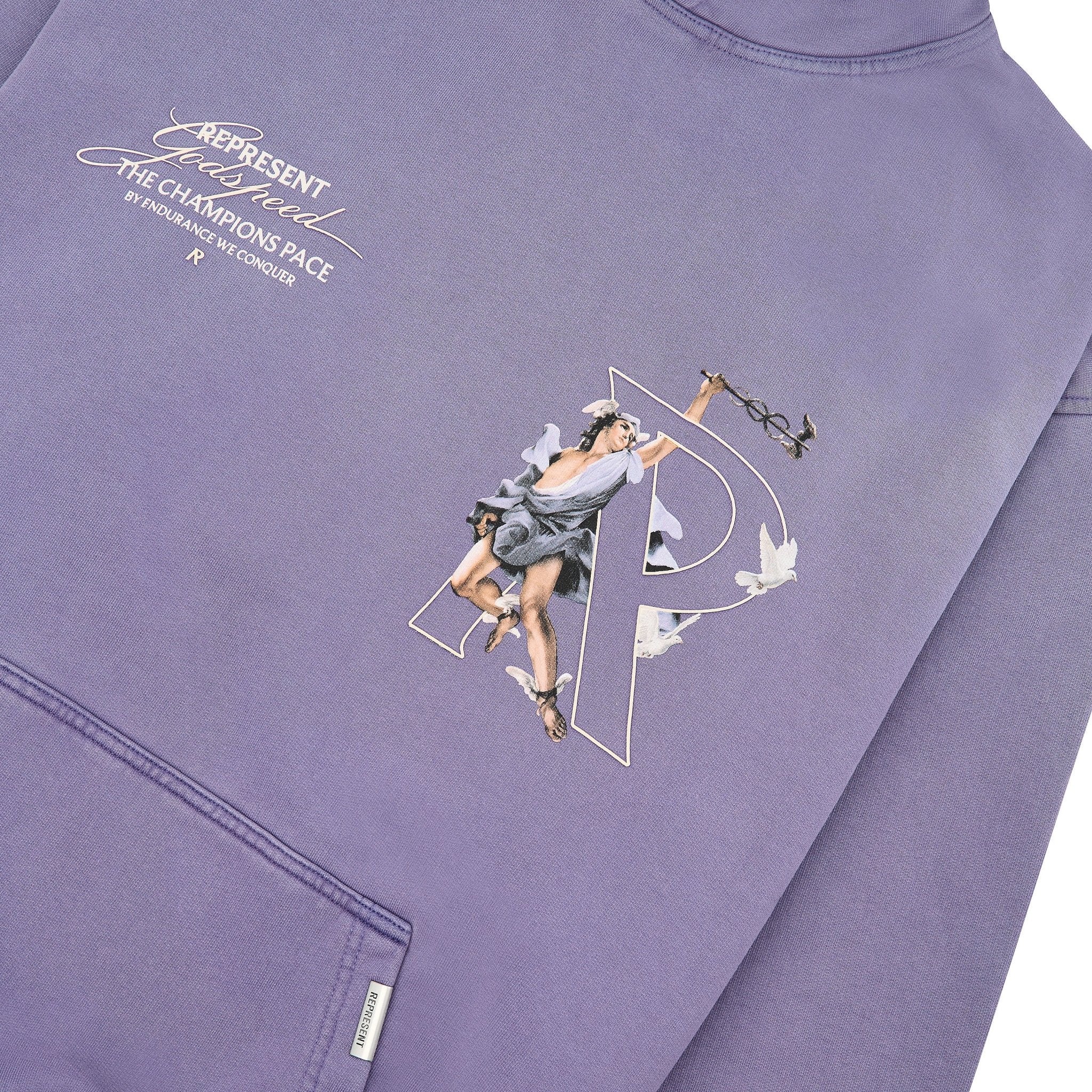 Hermes Pullover Hoodie | Purple – Capsule NYC