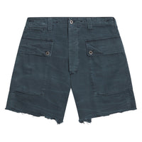 Herringbone Cargo Short | Marine Blue - Capsule NYC