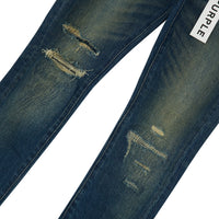 Light Destroy Indigo Denim - Capsule NYC