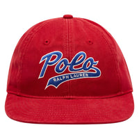 Logo Washed Hat | Red - Capsule NYC