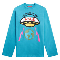 Long Sleeve Logo Tee | Turquoise - Capsule NYC