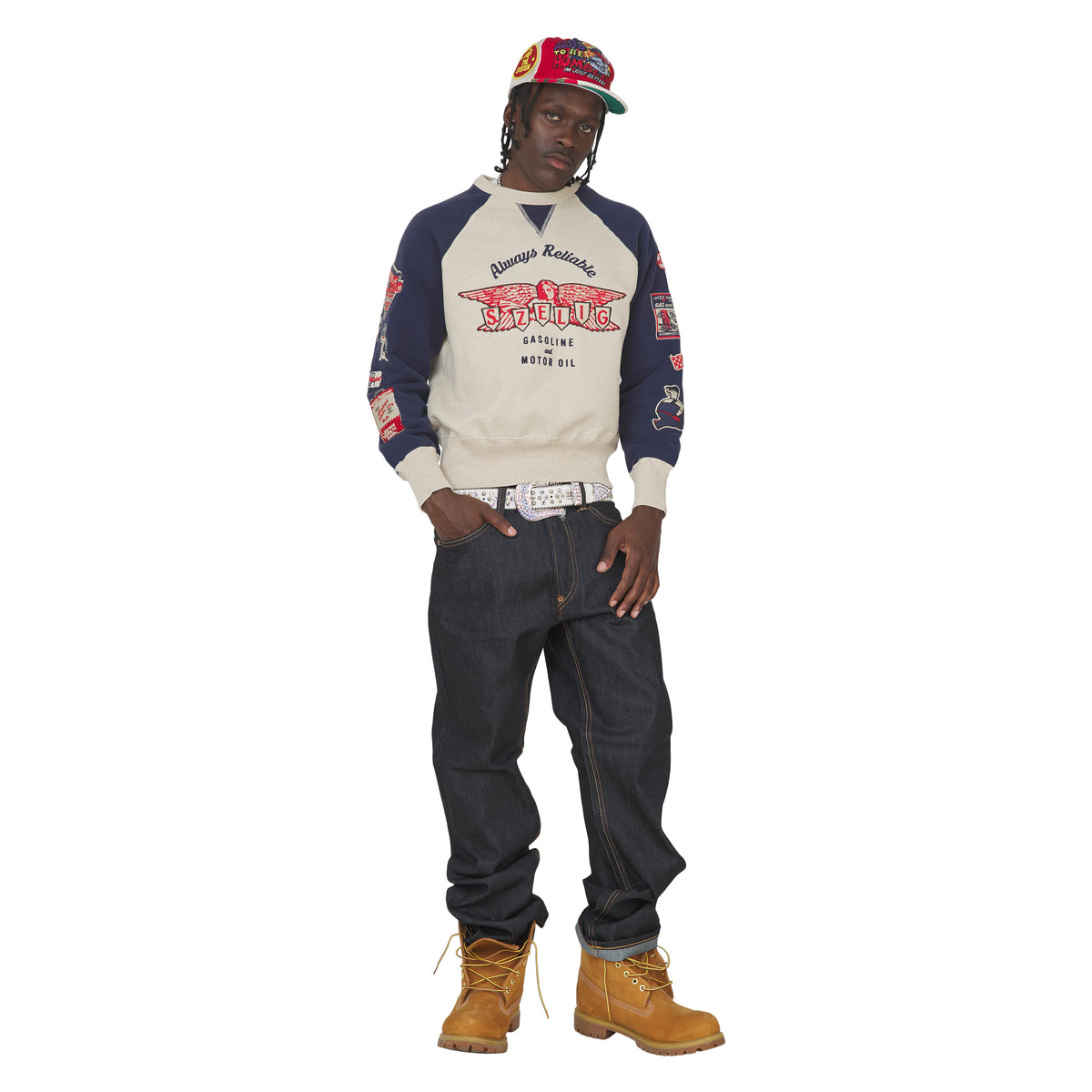 Samuel Zelig crewneck look