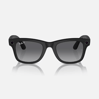 Meta Wayfarer Sunglasses | Black/Polar Gradient