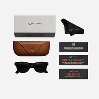 Meta Wayfarer Sunglasses | Black/Polar Gradient