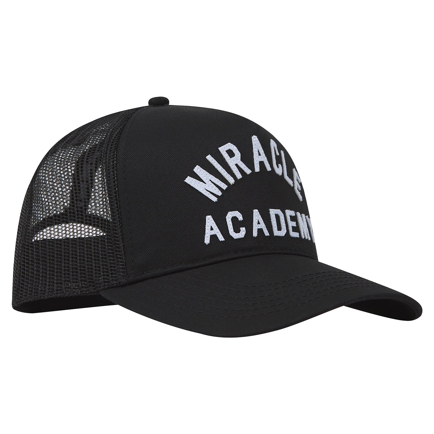 Miracle Academy Trucker Hat Black Capsule NYC