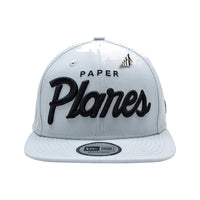Blue Print Snapback | Grey