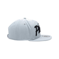 Blue Print Snapback | Grey