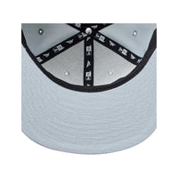 Blue Print Snapback | Grey