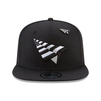 Paper Planes Original Crown 9Fifty Snapback with green undervisor - front