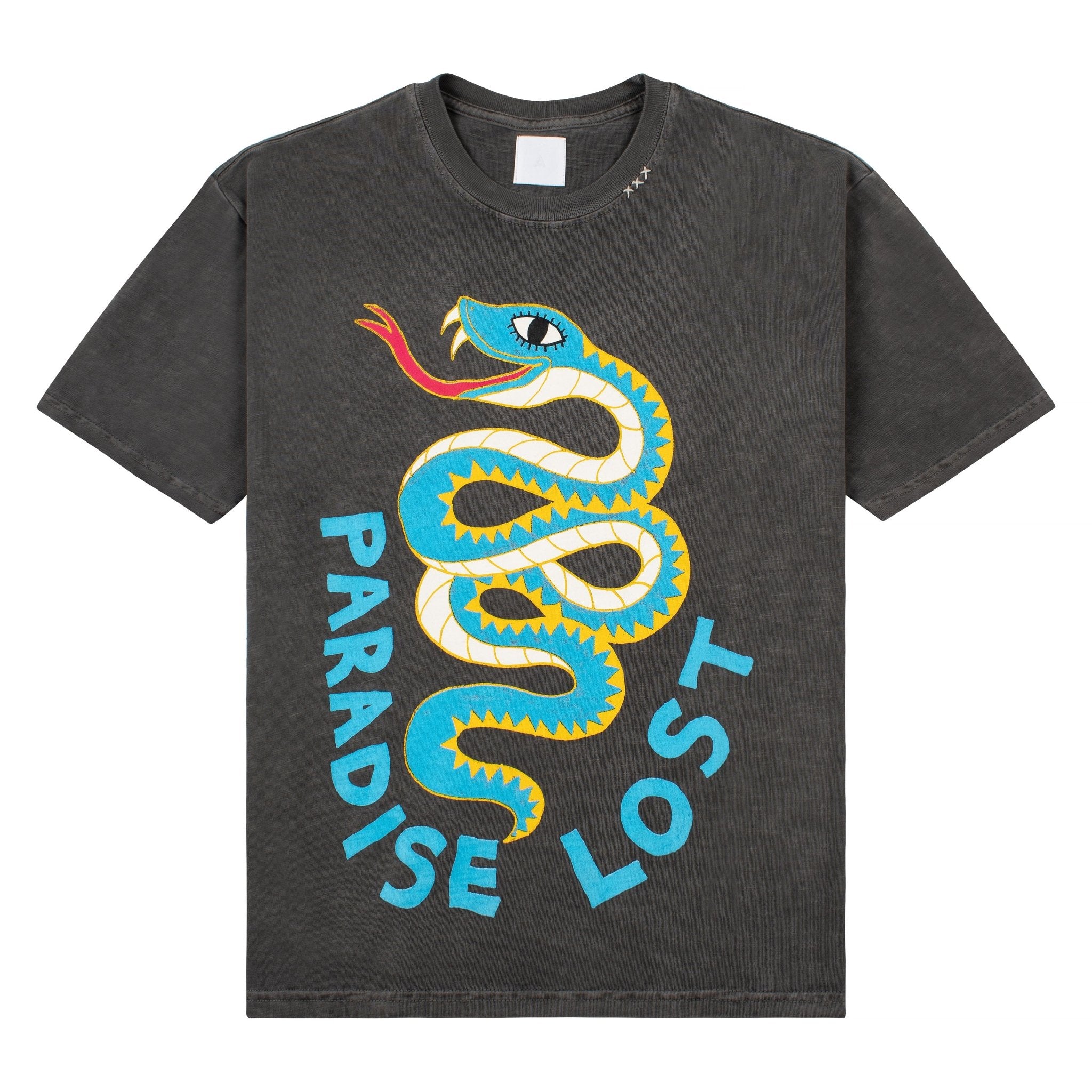 ADANS(アダンス) SNAKE SHIRTS Paradise Snake Tee | Jet Black – Capsule NYC